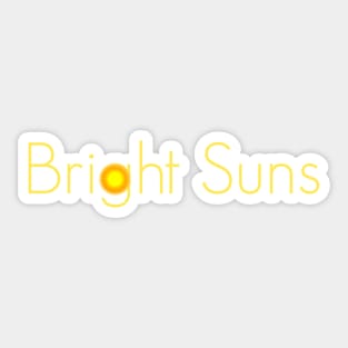 Edge of the Galaxy - Bright Suns Sticker